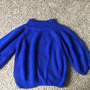 Cobalt Blue These Three Boutique Sweater